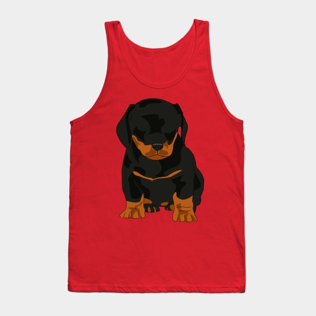 Companion No 4 - Full Color Tank Top by Fun Funky Designs